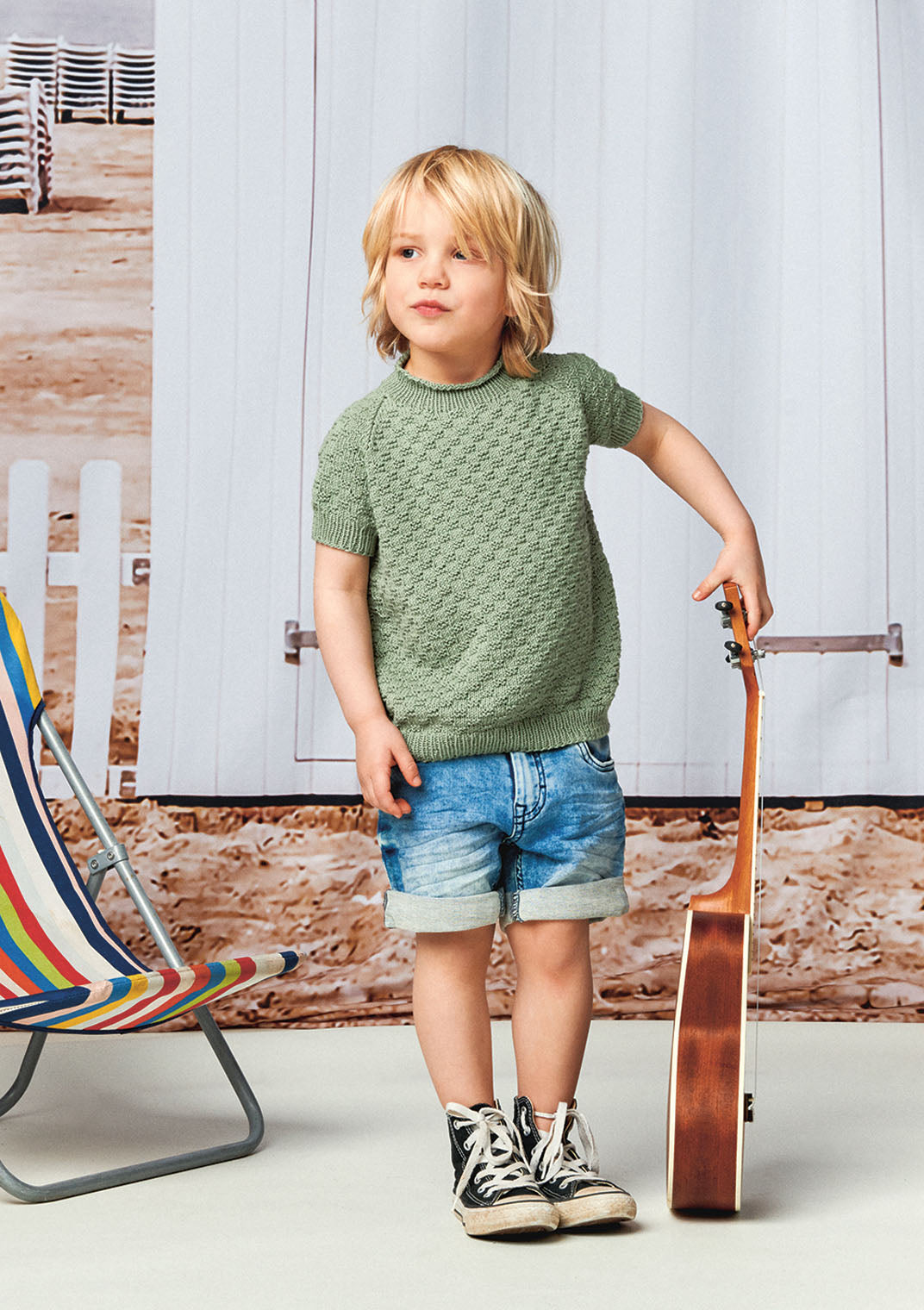 2105 Summer Kids- Sandnes Garn Knitting Pattern Book