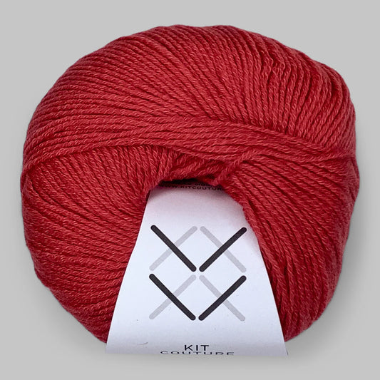 Wool Cotton Cinnabar