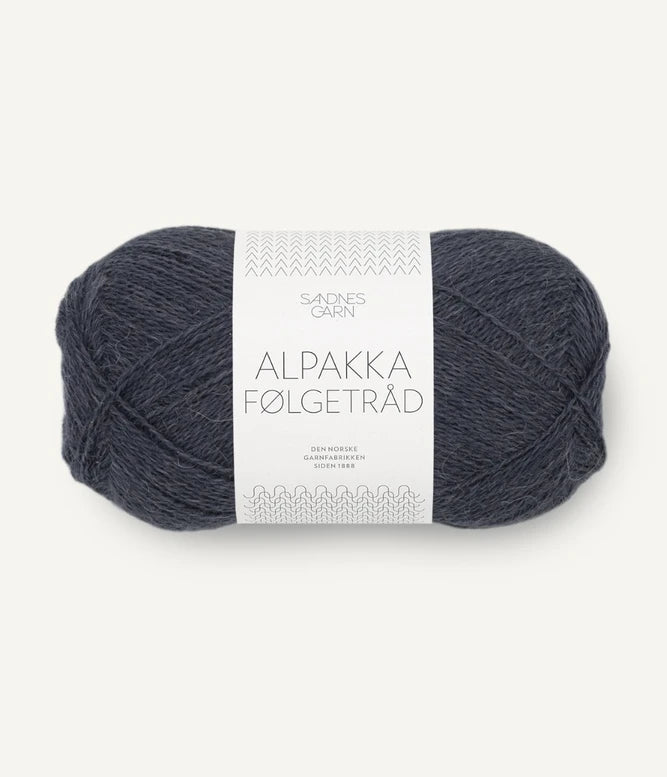 Alpakka Folgetrad Mork Grabla - 6581