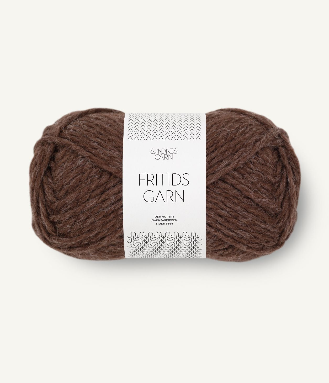 Fritidsgarn Mork Brunmerlet - 4071